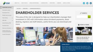 Shareholder services - SSE.com