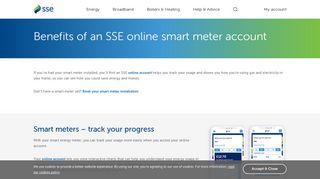 Get an online account for smart meter readings and bills – SSE