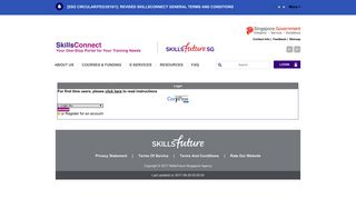 SkillsConnect Portal - Home