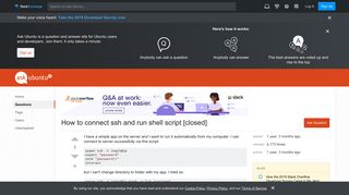 command line - How to connect ssh and run shell script - Ask Ubuntu