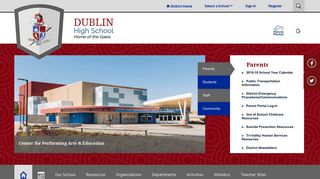 Dublin High School / Homepage - Dublin Unified School District