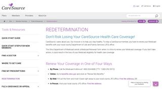 Redetermination | CareSource