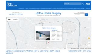 Upton Rocks Surgery, Widnes - SSP Health