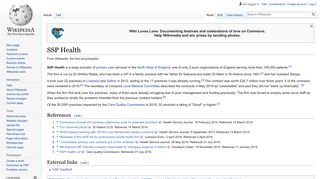 SSP Health - Wikipedia