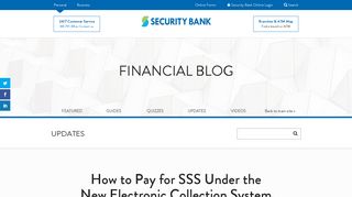 How to Pay for SSS Under the New Electronic Collection System ...