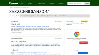 sss2.ceridian.com Technology Profile - BuiltWith