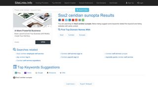 Sss2 ceridian sunopta Results For Websites Listing - SiteLinks.Info