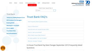 Trust Bank FAQ's