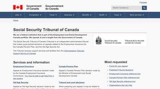 Social Security Tribunal of Canada - Canada.ca
