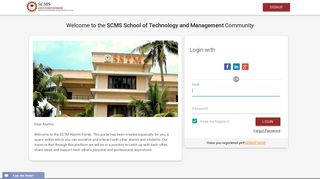 Login - SCMS School of Technology and Management shared to sstm