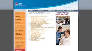 Health Related and Other Links - Sydney Local Health District