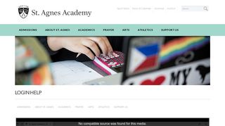 St. Agnes Academy | Login Help