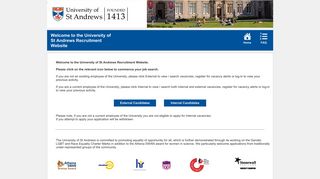St Andrews' vacancies - University of St Andrews