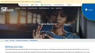 Mobile Banking | S&T Bank