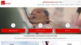 Home Page | St. Bernards Healthcare