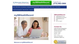 mySBHealthRecord | St. Bernard Hospital