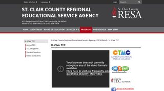 St. Clair TEC - St. Clair County Regional Educational Service Agency