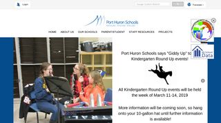 Port Huron Area School District: Home