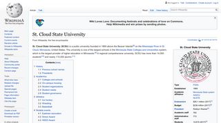 St. Cloud State University - Wikipedia