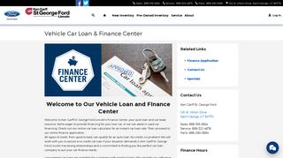 Auto Financing - Ken Garff St. George Ford Lincoln