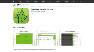 St.George Banking for iPad on the App Store - iTunes - Apple