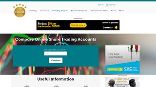 Online Share Trading: Compare 40+ Stock Trading Accounts | Canstar