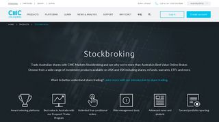 Stockbroking | Online Trading Platform | CMC Markets