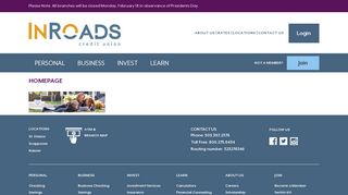 homepage - St. Helens Community Credit Union - InRoads Credit Union