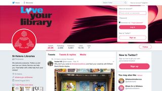 St Helens Libraries (@STHLibraries) | Twitter