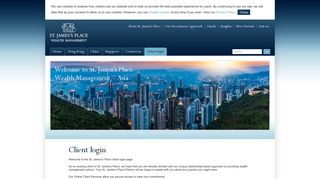 Client login | St. James's Place Asia
