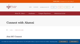 Connect on Alumni Social Media Directory | St. John's College