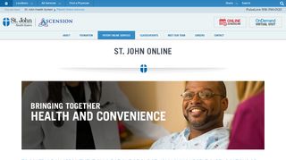 Patient Online Services - St. John Health System
