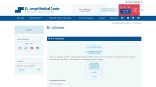 Employees: St. Joseph Medical Center | A Steward Family Hospital ...