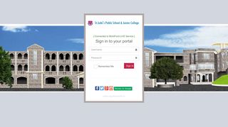 Portal Login - St Jude's Public School & Junior College