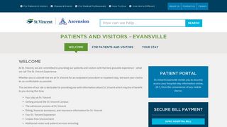 Patients and Visitors Evansville - St. Vincent