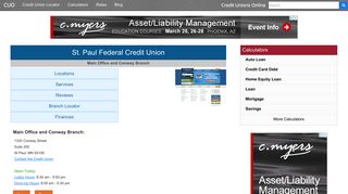 St. Paul Federal Credit Union - St Paul, MN - Credit Unions Online