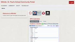 St. Paul's School Community Portal