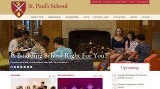 St. Paul's School | Home