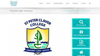 St Peter Claver College - Riverview - Catholic Schools Guide