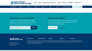 Patient Portal | Saint Peter's HealthCare System