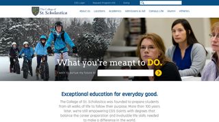 The College of St. Scholastica | Home Page