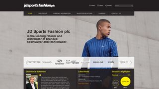 JD Sports Fashion plc: Home