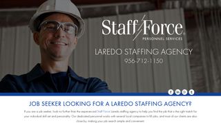 Laredo Staffing Agency | Employment Agency | Staff Force