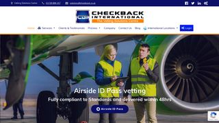 Checkback International: Front Page