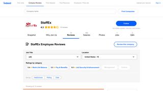Working at StaffEx: Employee Reviews | Indeed.com