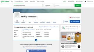 Working at Staffing connections | Glassdoor