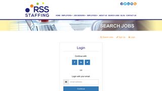 Reliable Staffing Services | Please Login