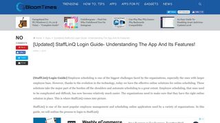 [Updated] StaffLinQ Login Guide- Understanding The App And Its ...