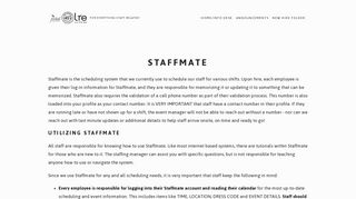 Staffmate — TFS Staff Space