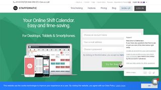Online Shift Planning fpr Employees | STAFFOMATIC